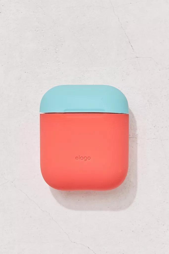 Red Elago Airpods Silicone duo Case, , large image number 3