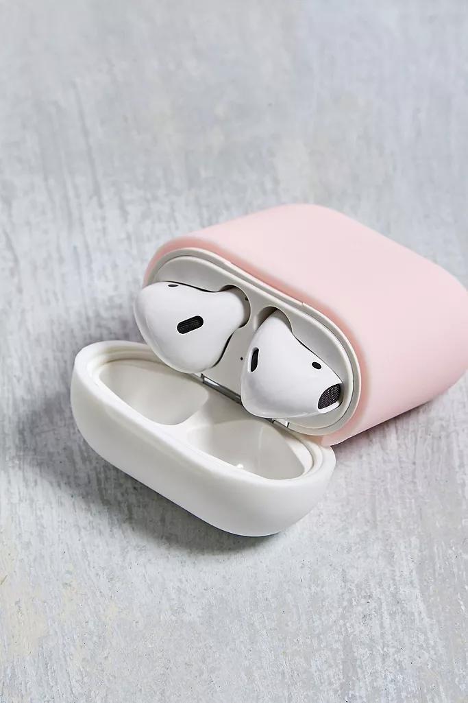 Pink Elago Airpods Silicone duo Case, , large image number 0