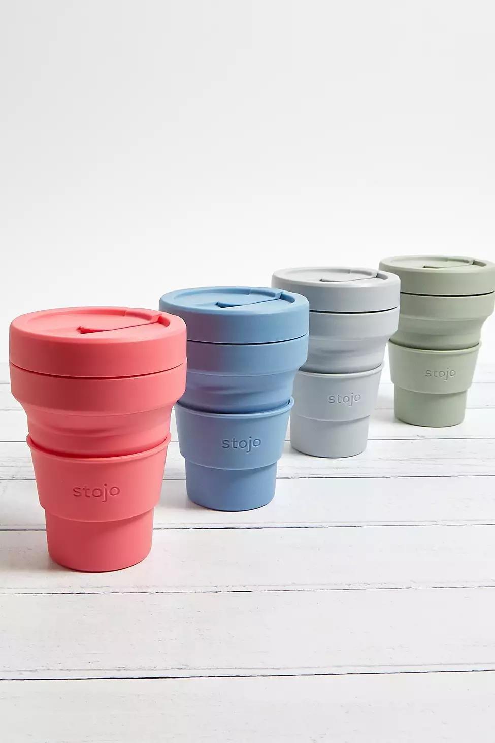 Blue Stojo Brooklyn 355ml Collapsible Travel Mug, , large image number 3