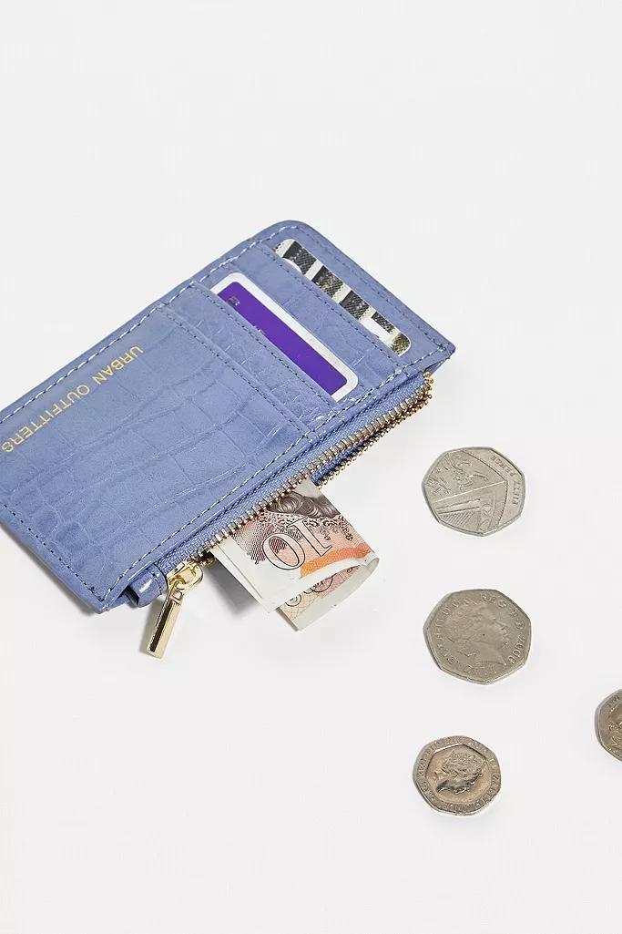 SLTE UO Faux Leather Cardholder Wallet, , large image number 3