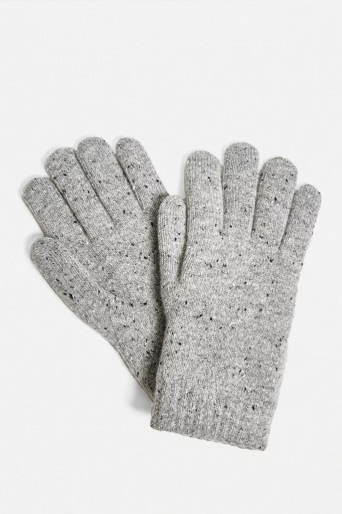 Dark Grey UO Super Soft Gloves, Women, , large image number 1