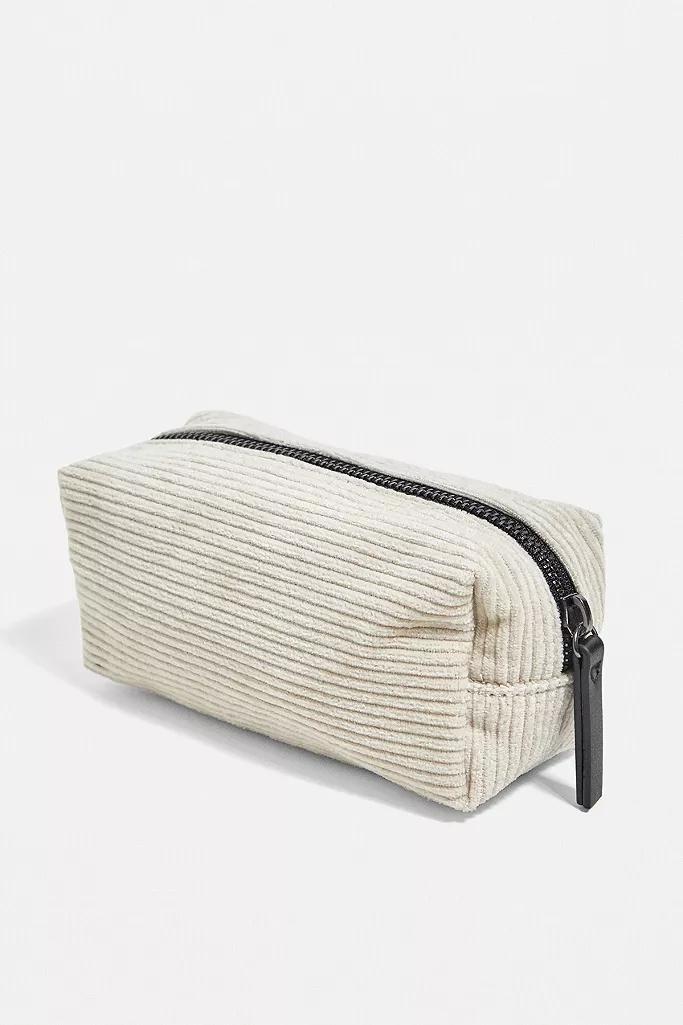 Ivory UO Core Corduroy Pencil Case, Women, , large image number 2