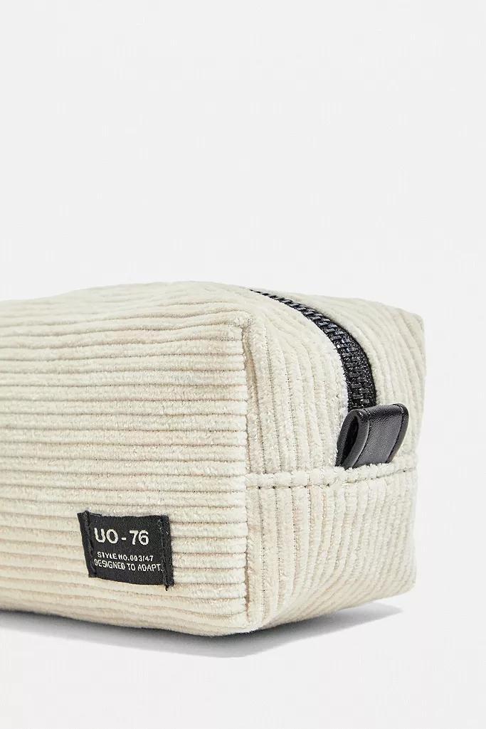 Ivory UO Core Corduroy Pencil Case, Women, , large image number 3