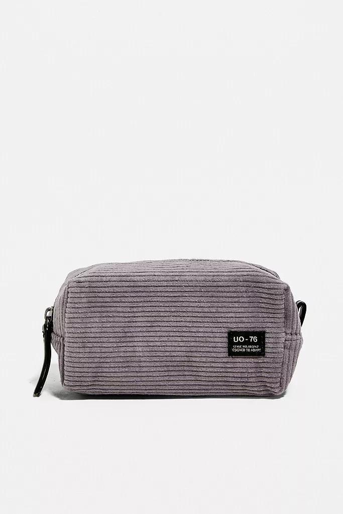Violet UO Core Corduroy Pencil Case, Women, , large image number 0