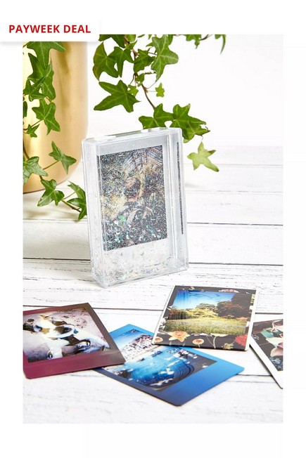 Urban Outfitters - Clear Holographic Moon Instax Frame