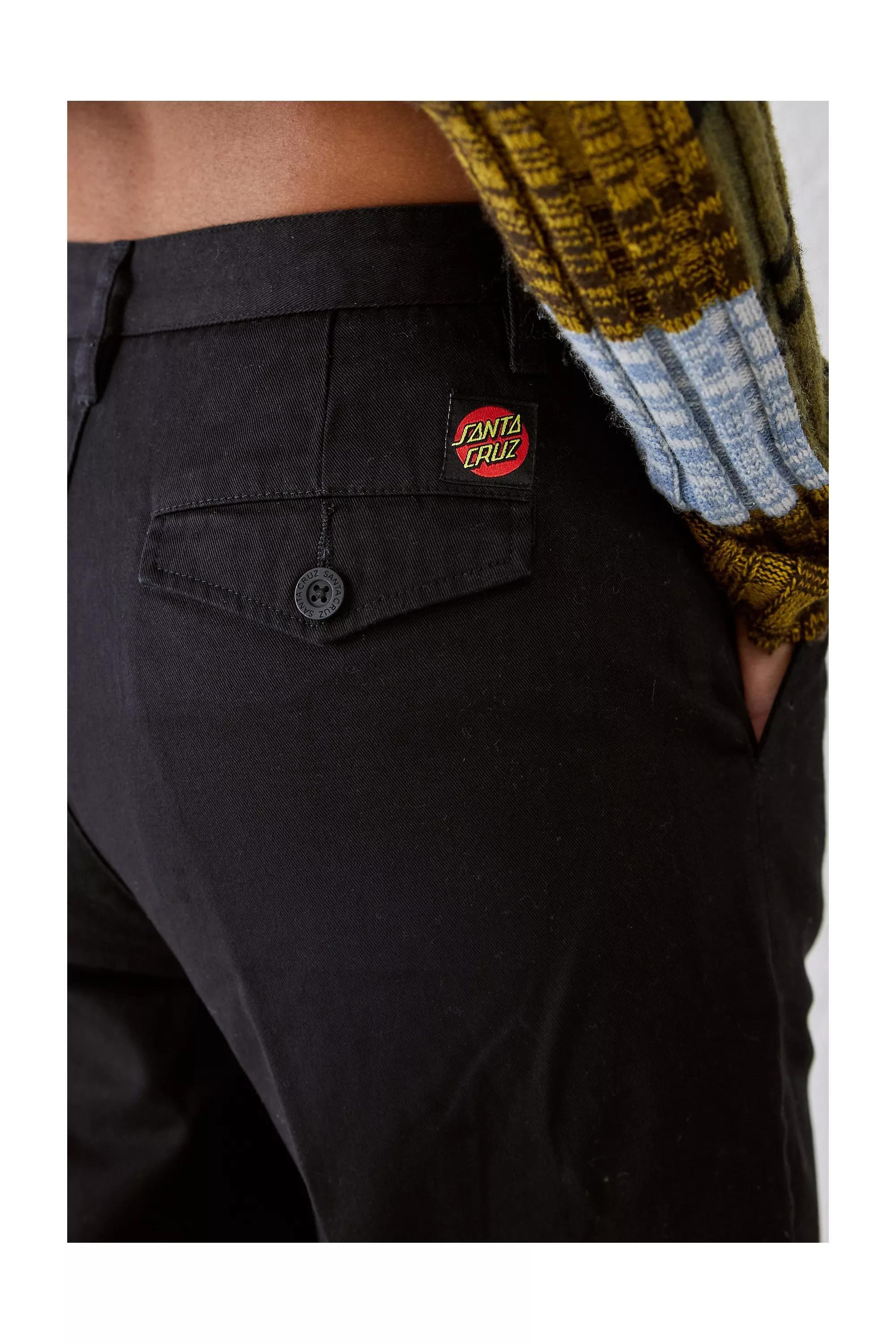 Black Relaxed Detailed Trousers, , large image number 1