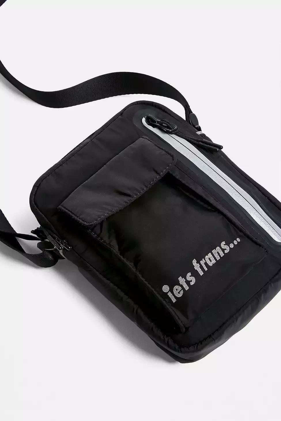 Black iets frans... Nylon Crossbody, Women, , large image number 4