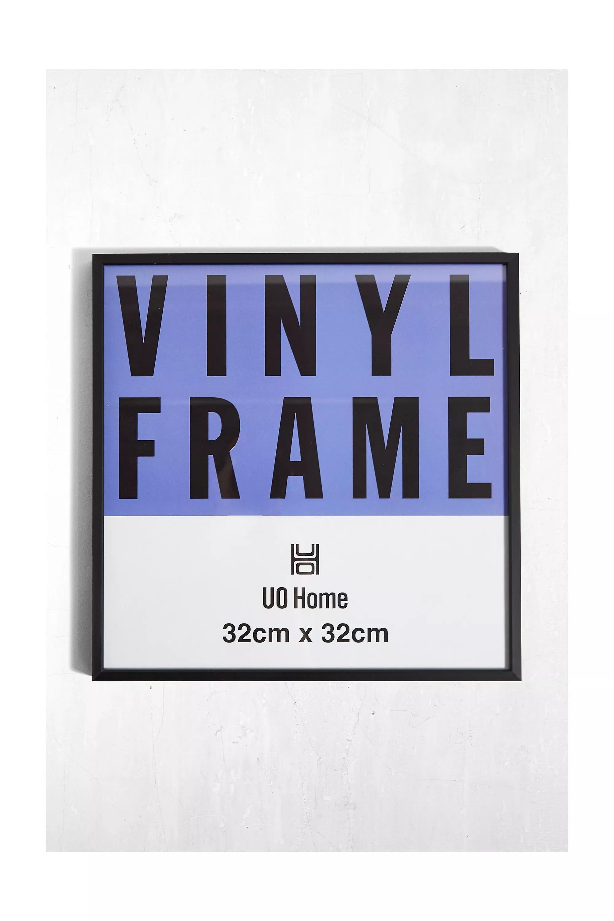 Black Aluminum Square Album Frame, , large image number 0