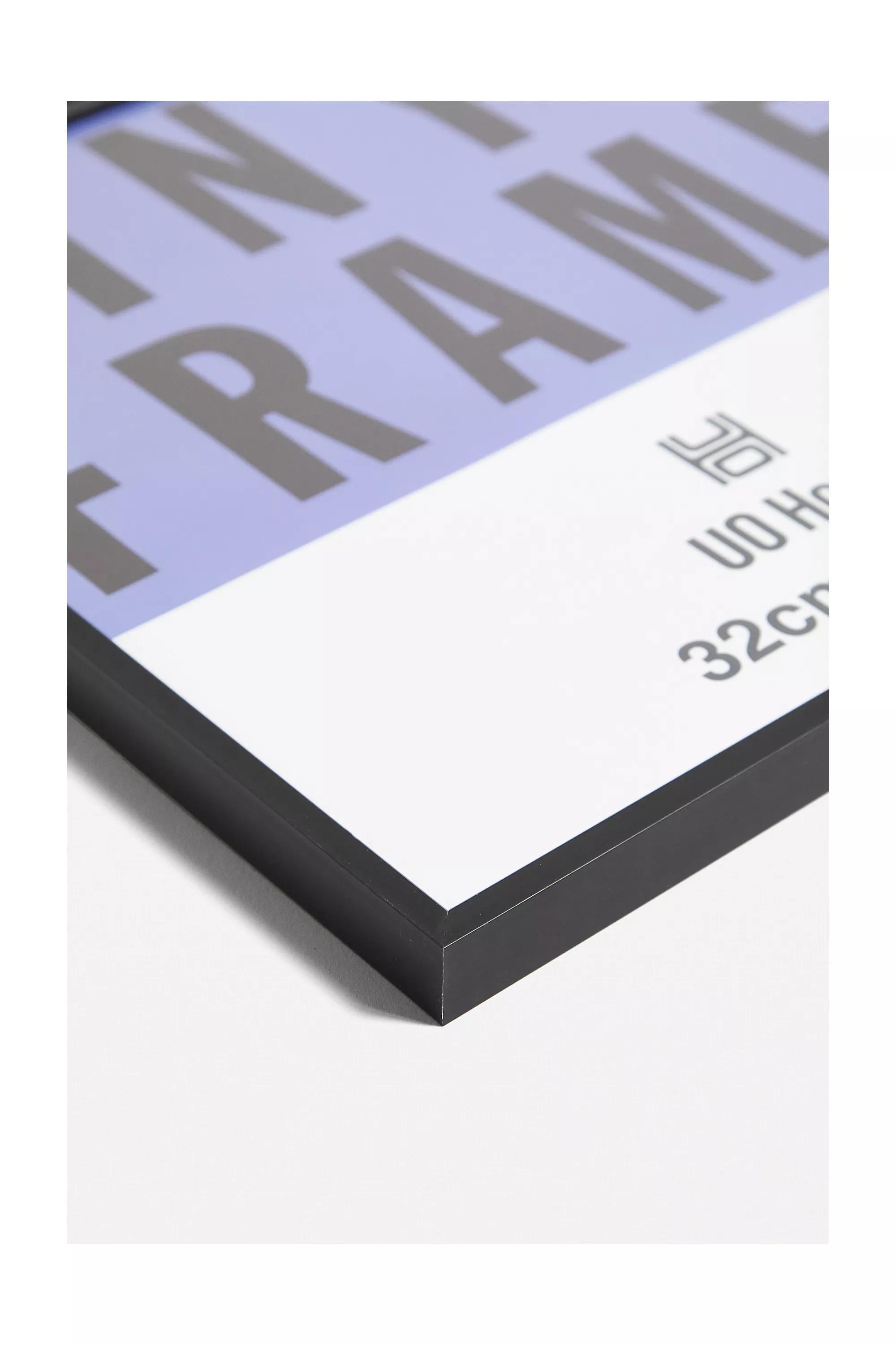 Black Aluminum Square Album Frame, , large image number 1