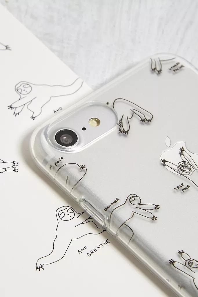 Assorted Yoga Sloth IPhone 6/6S/7/8 Case, , large image number 1