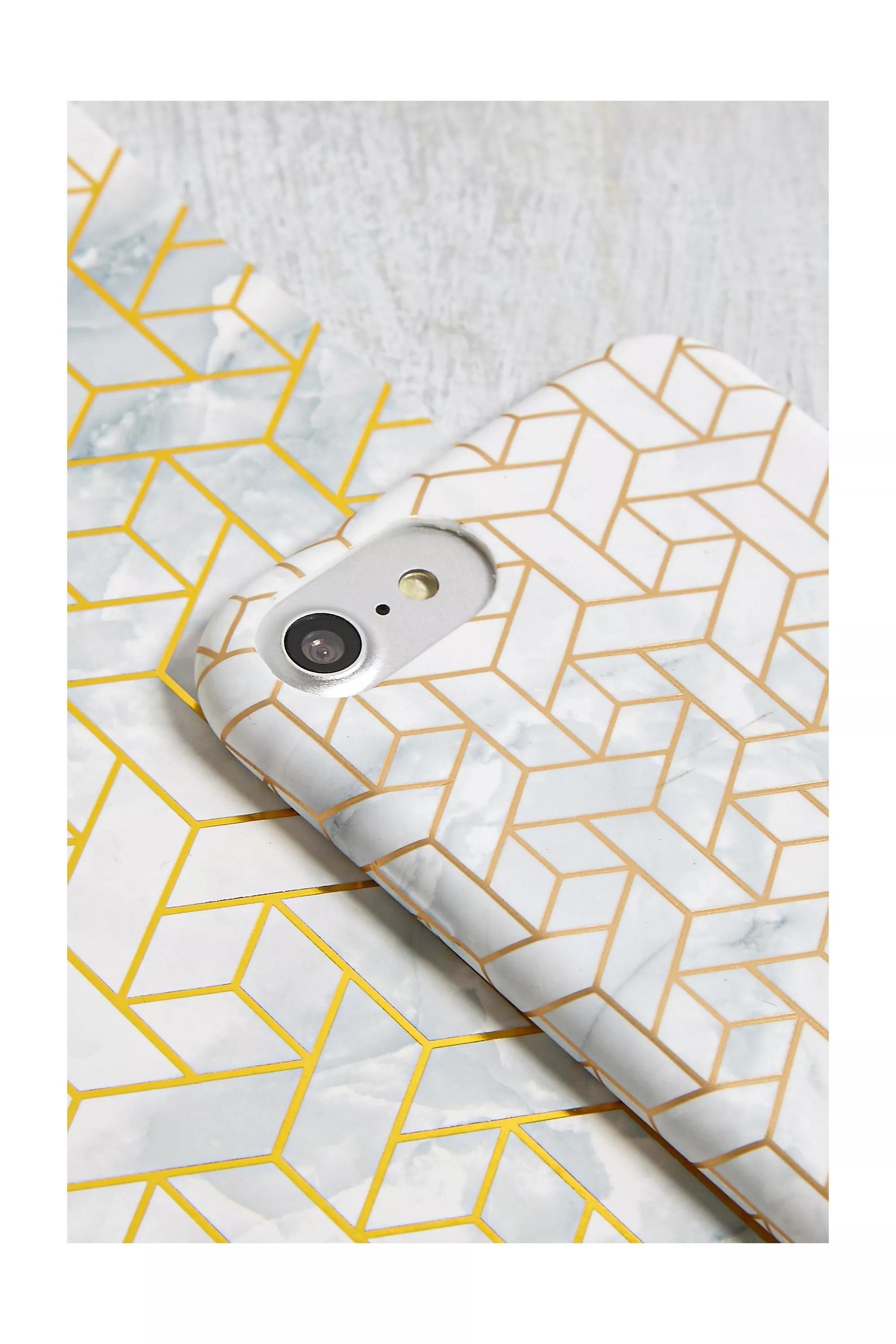GOLD Gold Geo iPhone 6/7/8 Case, , large image number 1