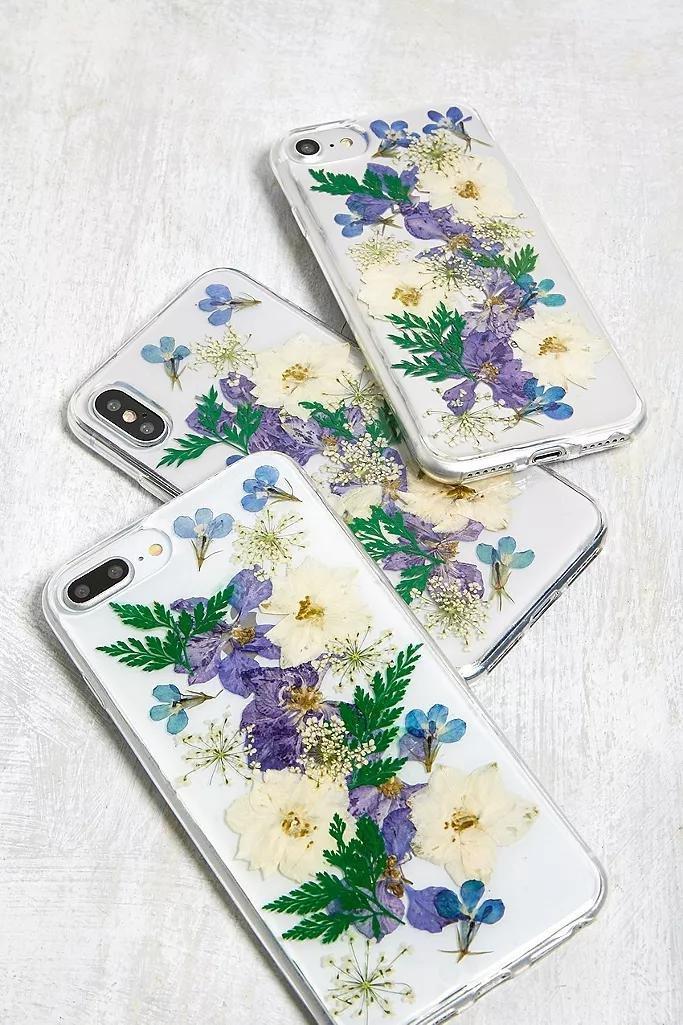 Sky Recover Blue Pressed Flower IPhone 6/7/8/Se Phone, , large image number 0