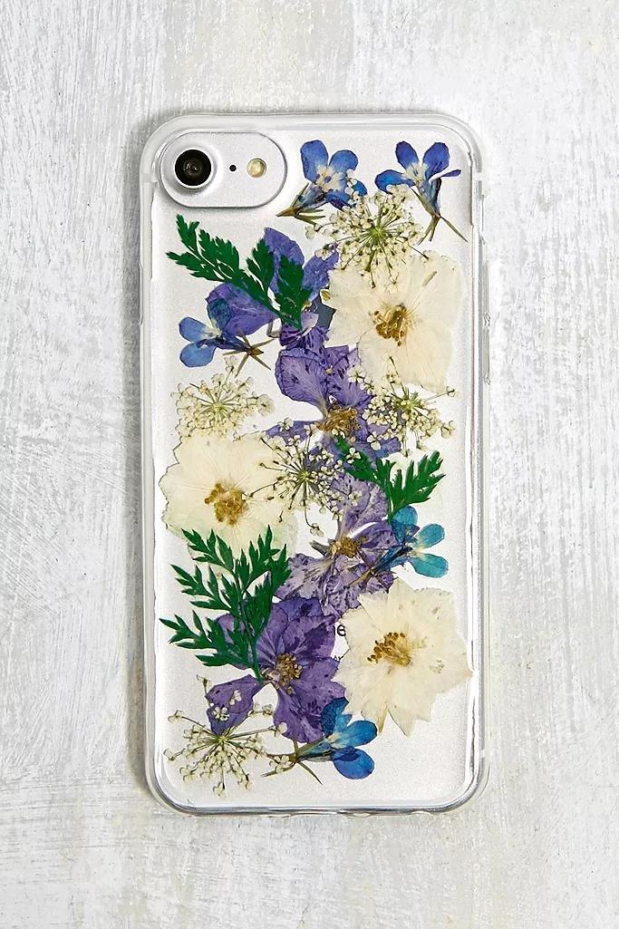 Sky Recover Blue Pressed Flower IPhone 6/7/8/Se Phone, , large image number 1