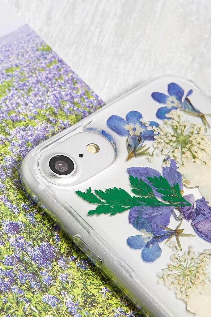 Sky Recover Blue Pressed Flower IPhone 6/7/8/Se Phone, , large image number 2
