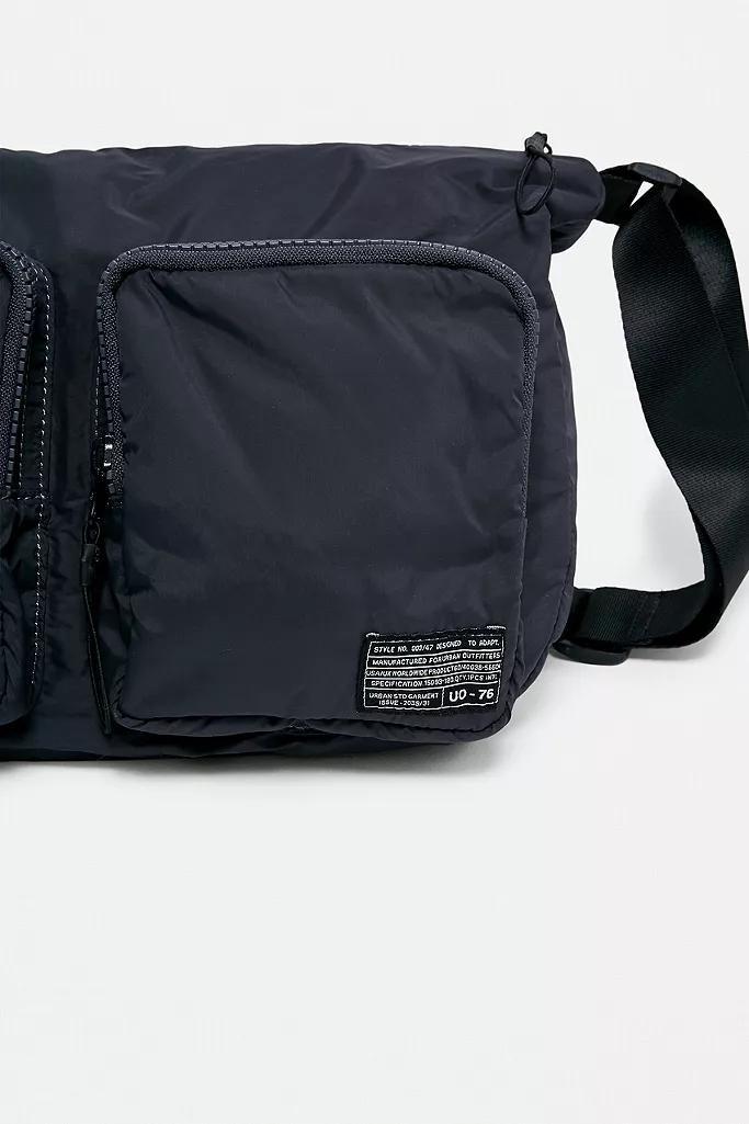 Carbon UO Double Pocket Sling Bag, Men, , large image number 2