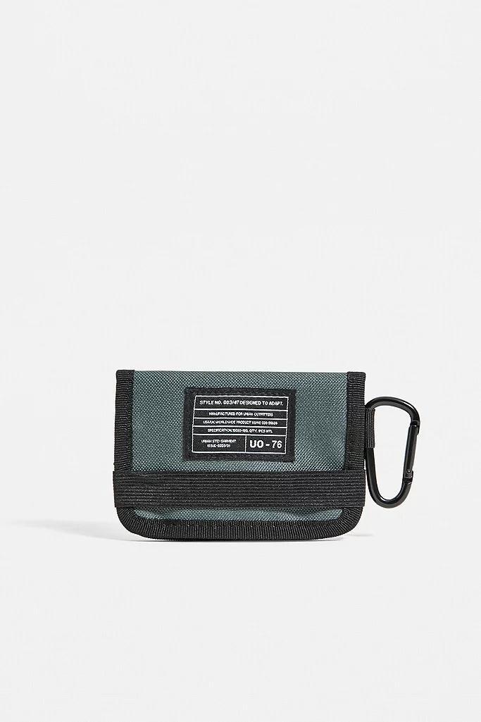 Blue UO Slate Elastic Wallet, Men, , large image number 1
