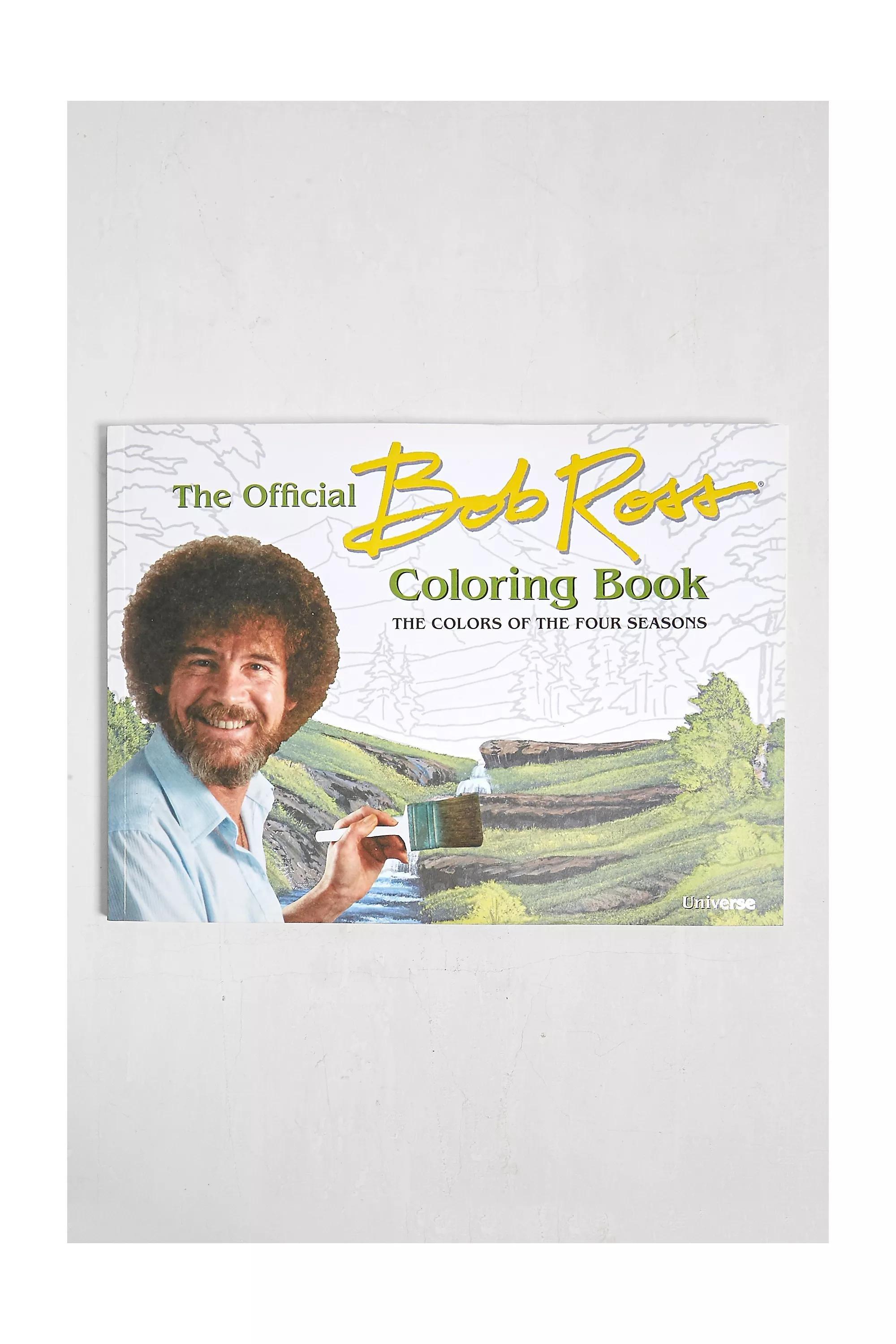The Official Colouring Book By Bob Ross, ASSORT, large image number 1