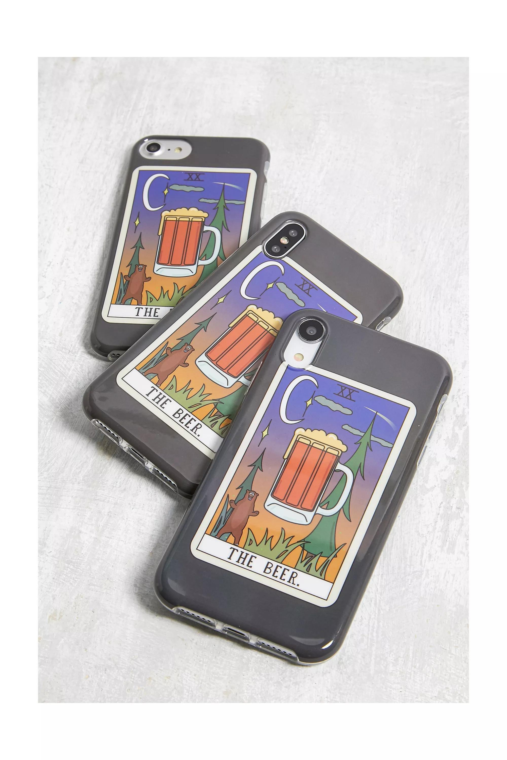 Black The Beer Tarot Card IPhone 6/6S/7/8 Case, , large image number 1