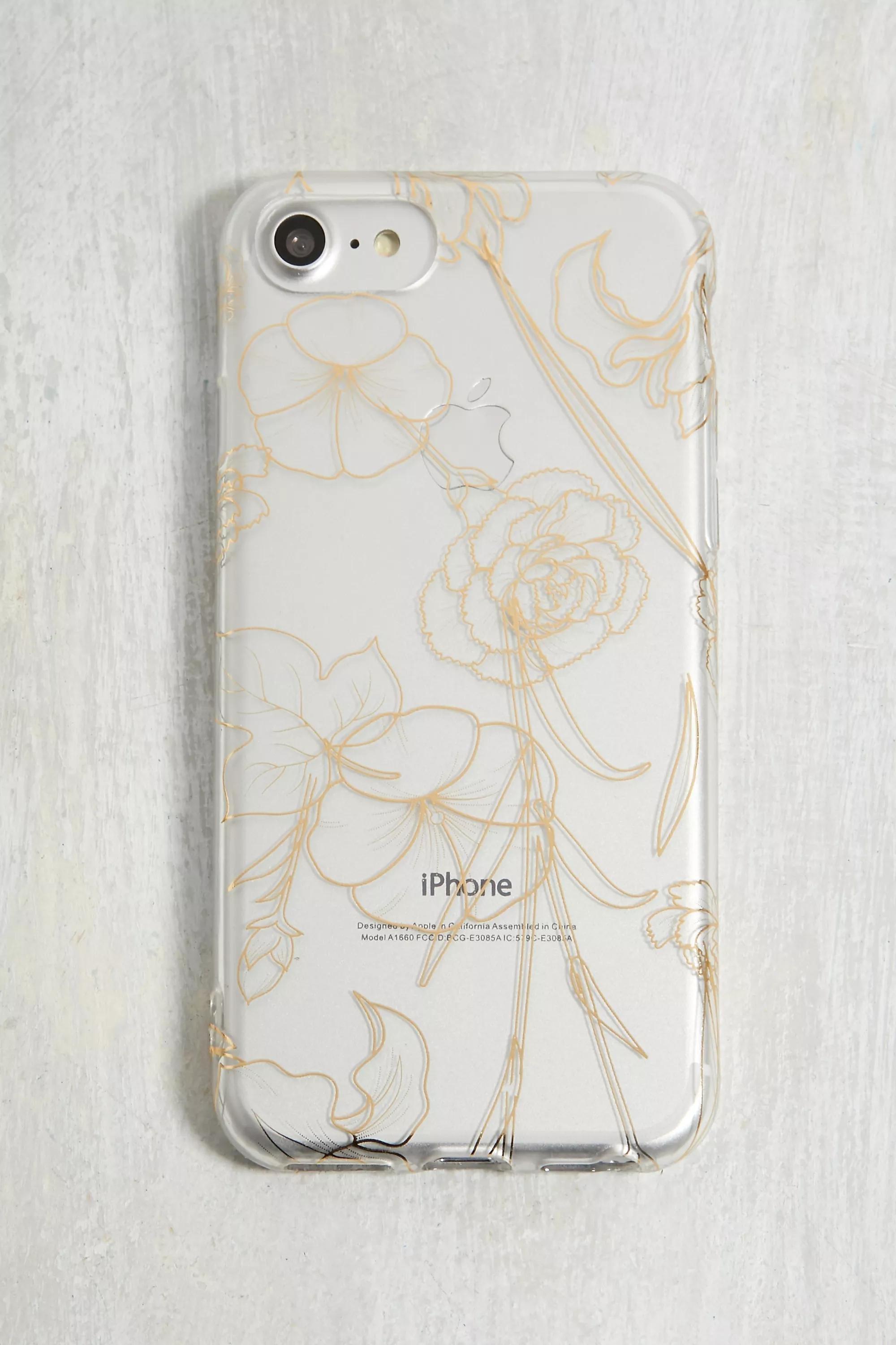 Assorted Foiled Floral IPhone 6/6S/7/8 Case, , large image number 0