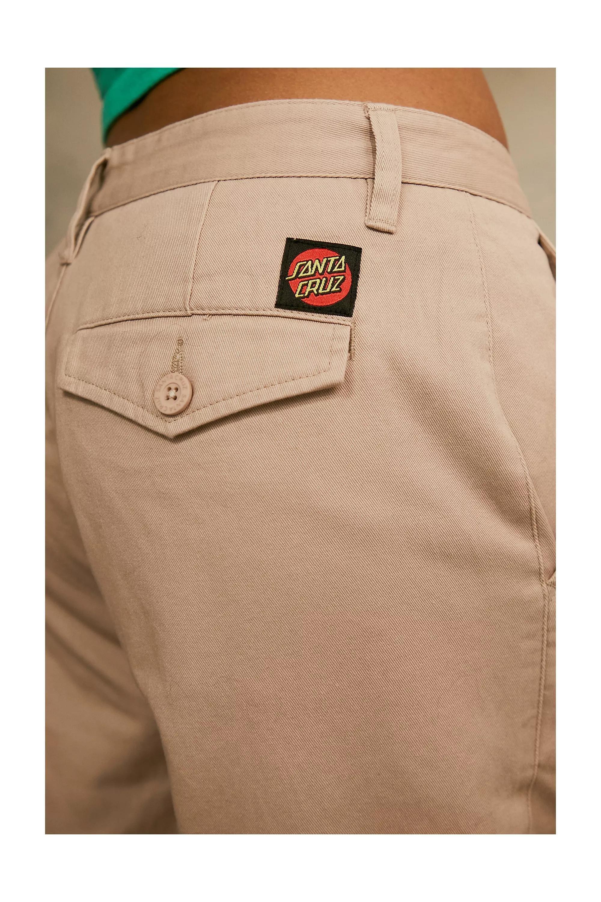 BEIGE Santa Cruz Nolan Beige Workwear Trousers, BEIGE, large image number 3