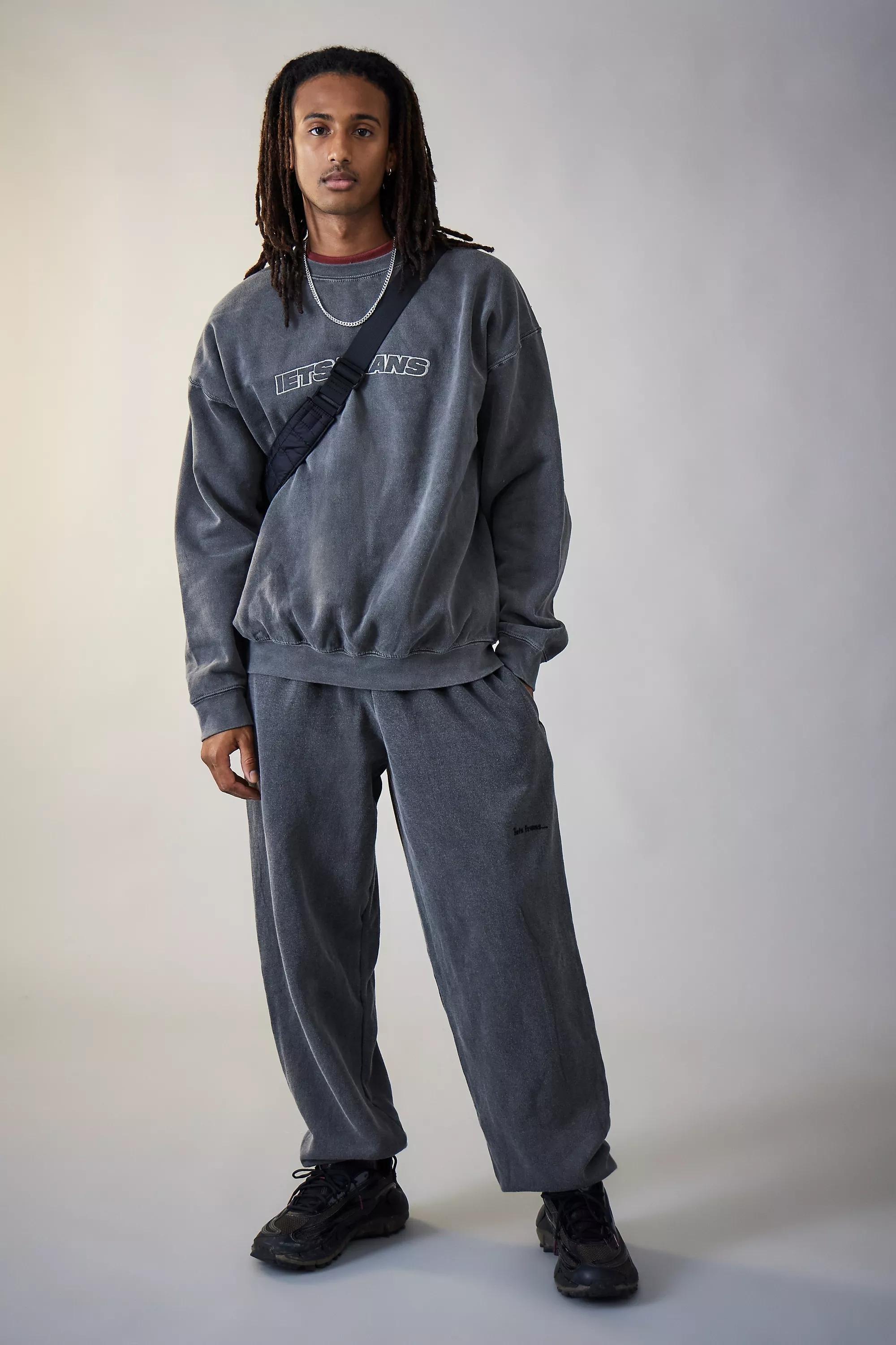 Black Iets Frans... Overdyed Joggers, , large image number 0
