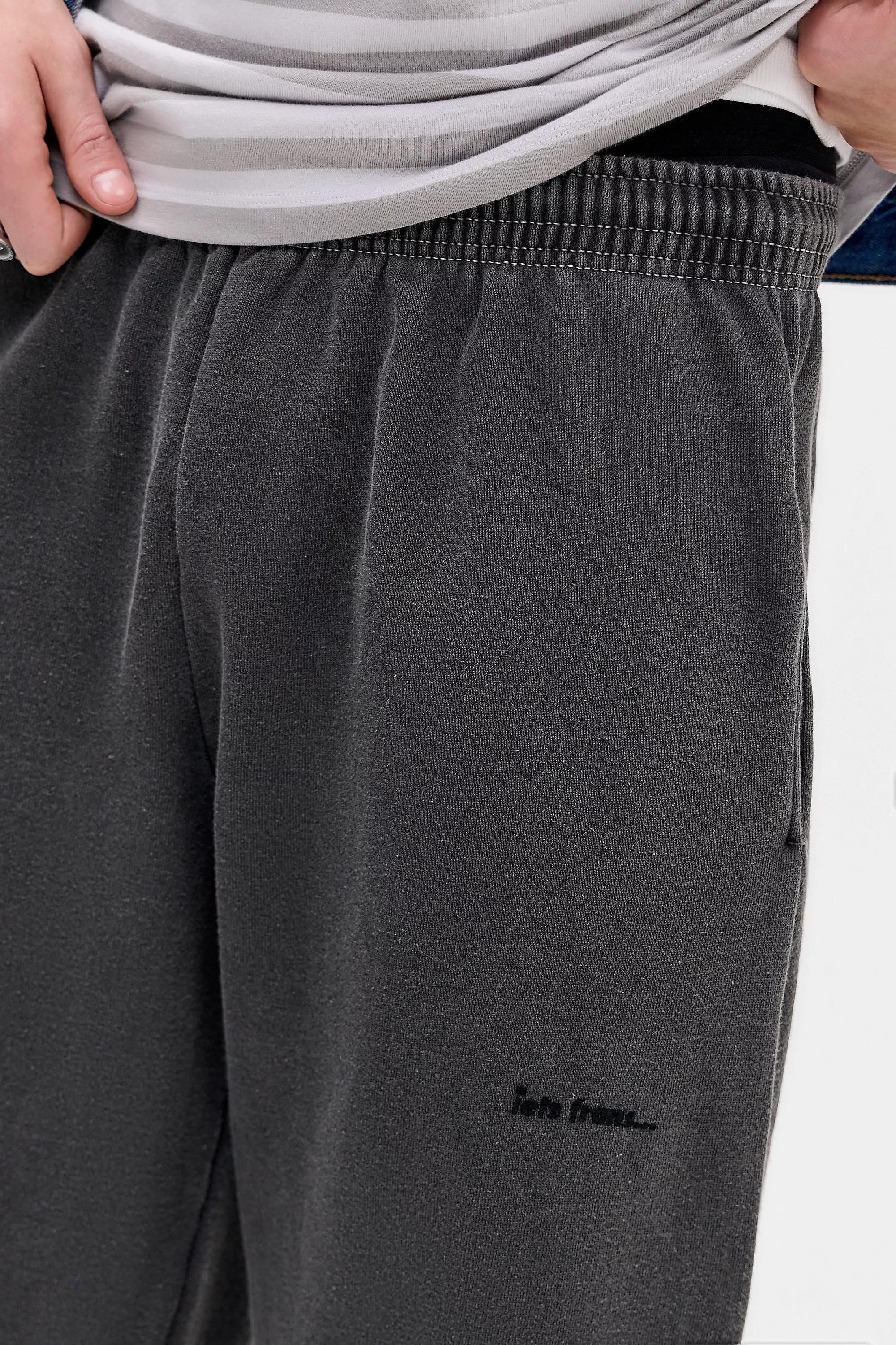 Black Iets Frans... Overdyed Joggers, BLK, large image number 7