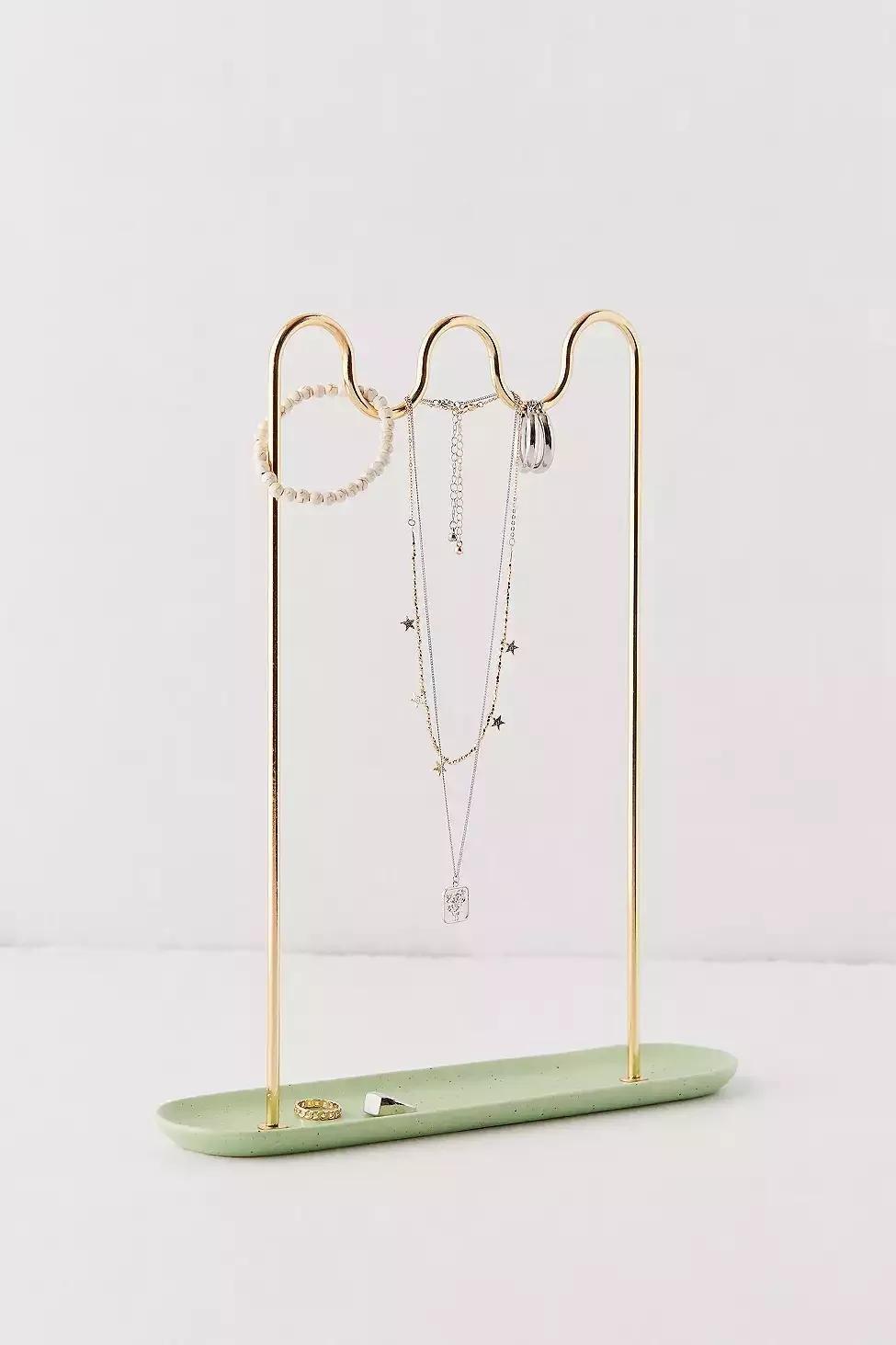 Gold Sumi Jewelry Storage Stand, , large image number 3