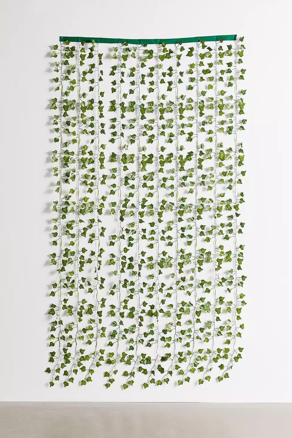 Green Vine Curtain, , large image number 1