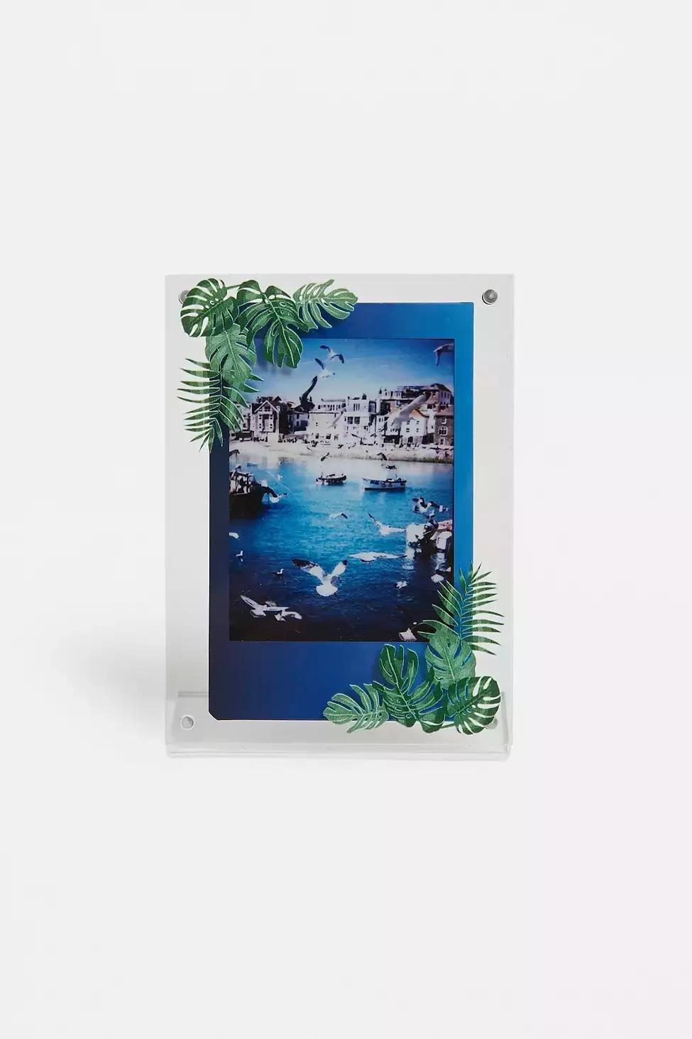 Assorted Jungle Leaves Instax Mini Picture Frame, , large image number 0