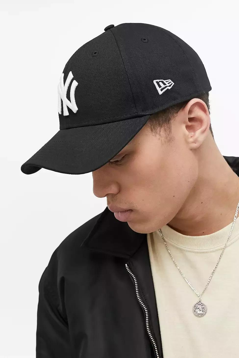 Black New Era 940 NY Yankees Baseball Cap, , large image number 0