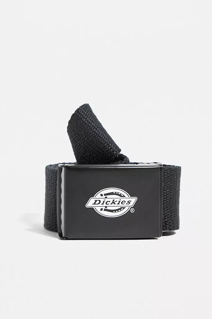 Black Dickies Orcutt Black Webbed Belt, Men, , large image number 0
