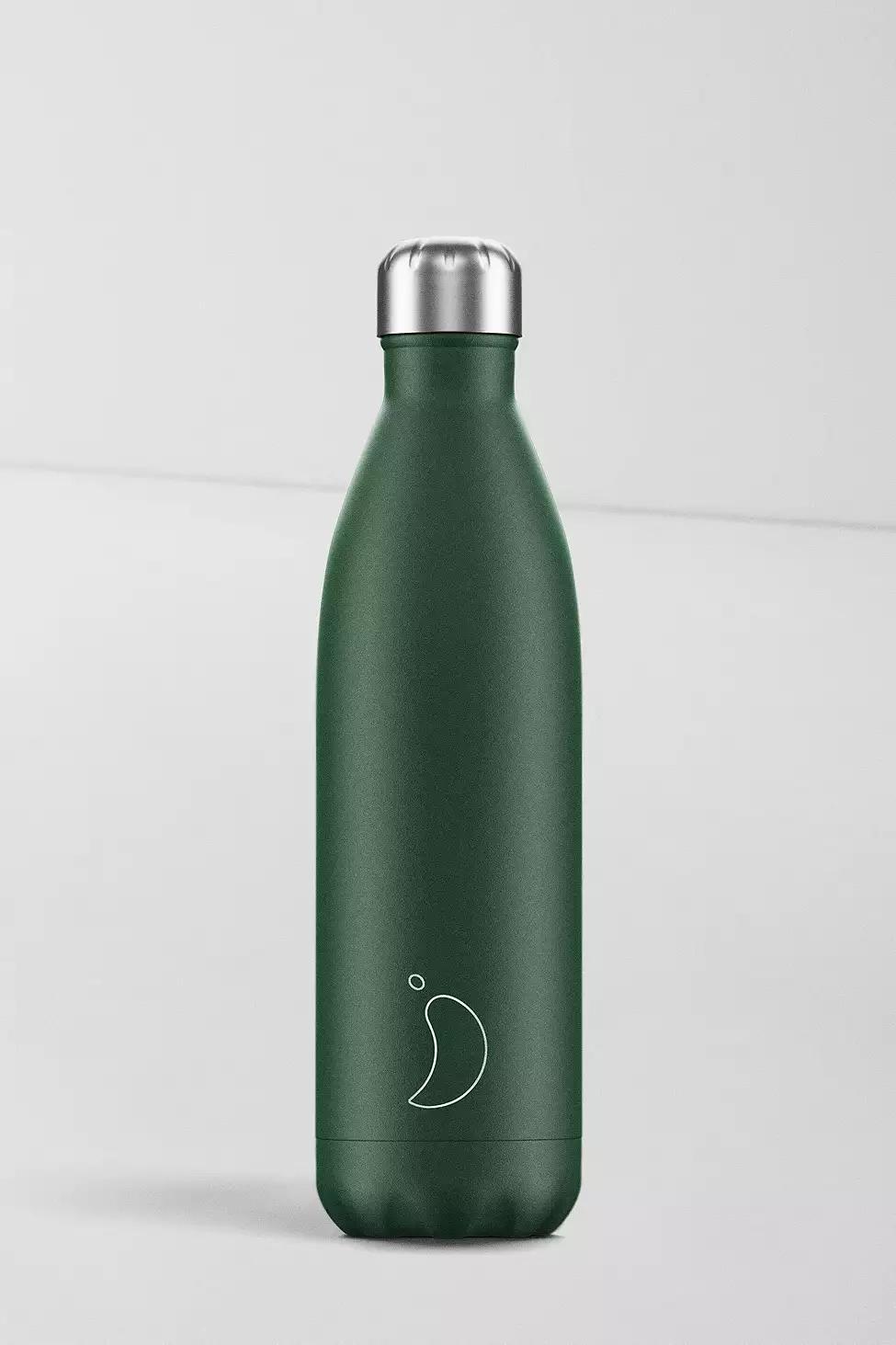 Green Chilly's Matte 500Ml Stainless Steel Water Bottle, , large image number 0
