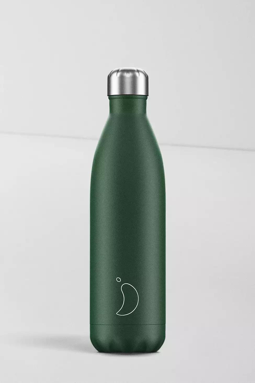 Green Chilly's Matte 500Ml Stainless Steel Water Bottle, , large image number 1