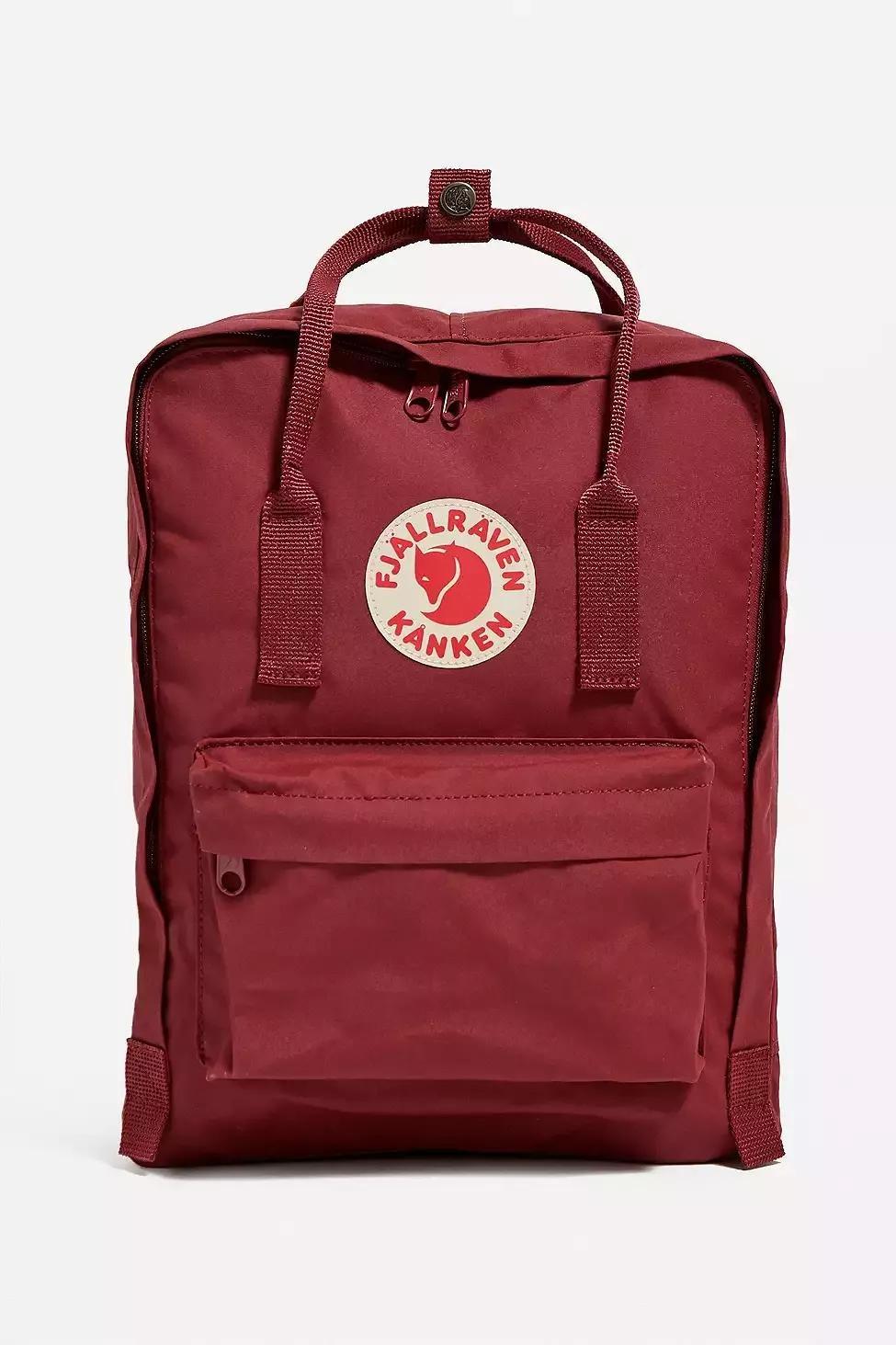 RED Fjallraven Kanken Ox Red Backpack, , large image number 2