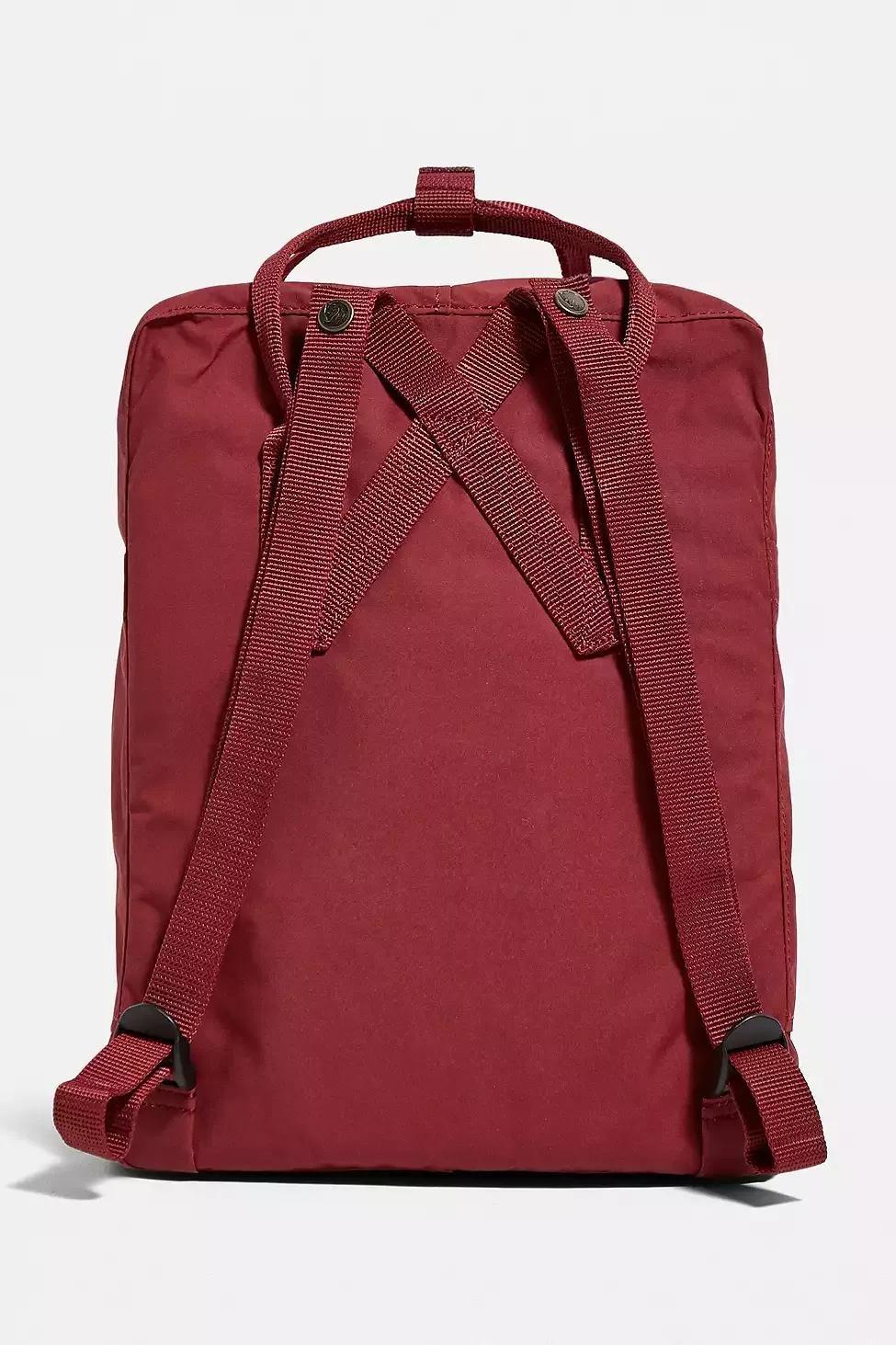 RED Fjallraven Kanken Ox Red Backpack, , large image number 4