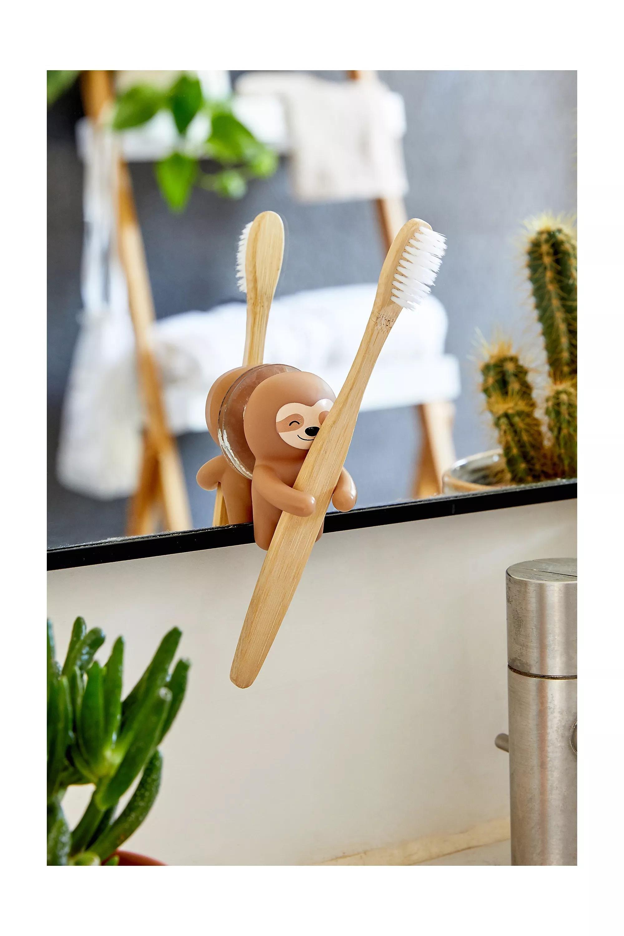 Assorted Sloth Toothbrush Holder, ASSORT, large image number 0