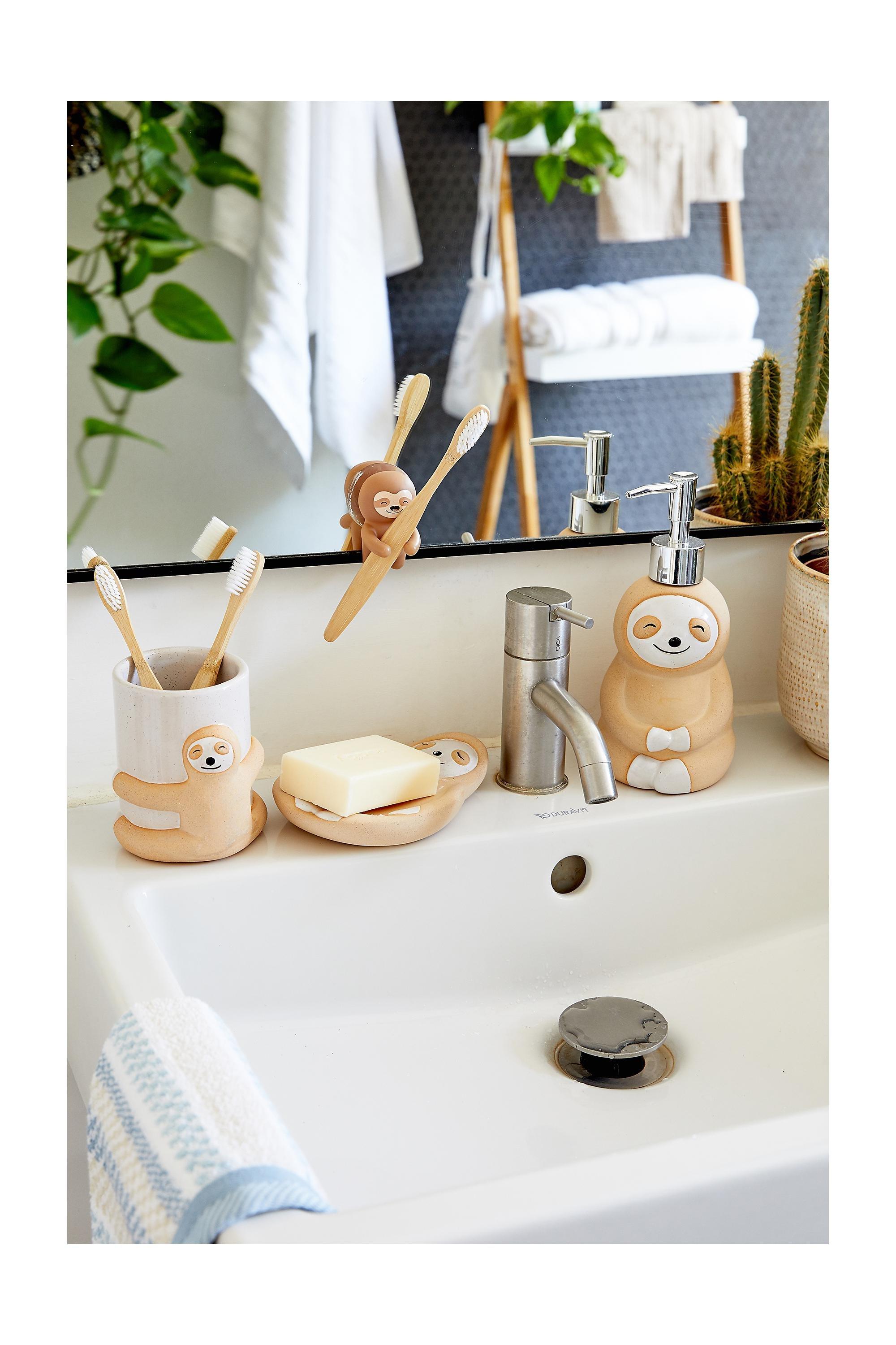 Assorted Sloth Toothbrush Holder, ASSORT, large image number 2