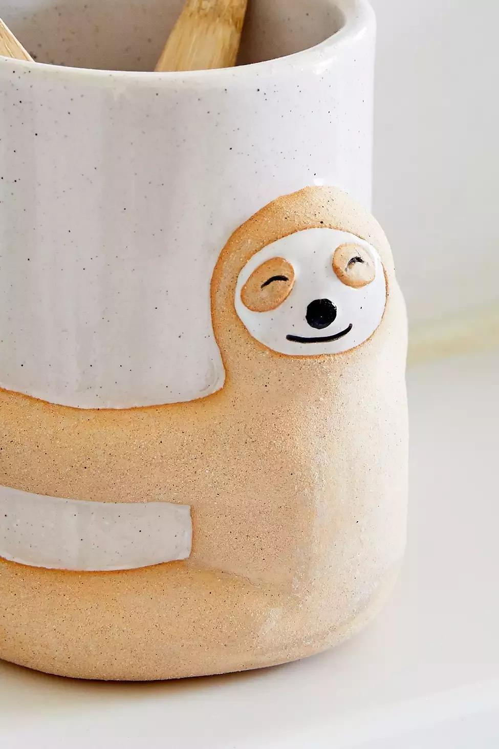 Neutral Sloth Tumbler, , large image number 1