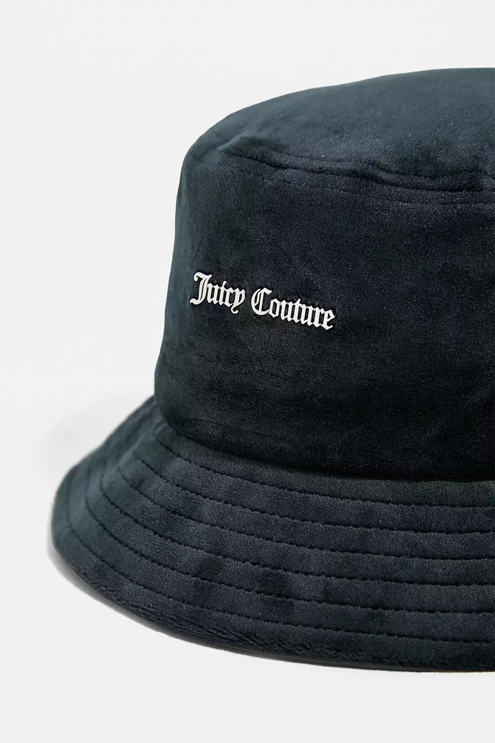 Carbon Juicy Couture Velour Bucket Hat, Women, , large image number 2