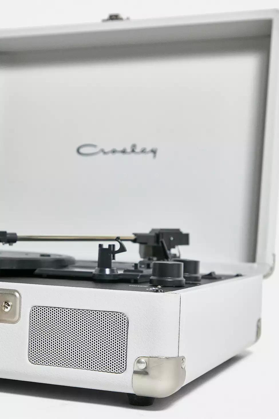 Grey/Silver Crosley UO Exclusive Cruiser Bluetooth Turntable, , large image number 4