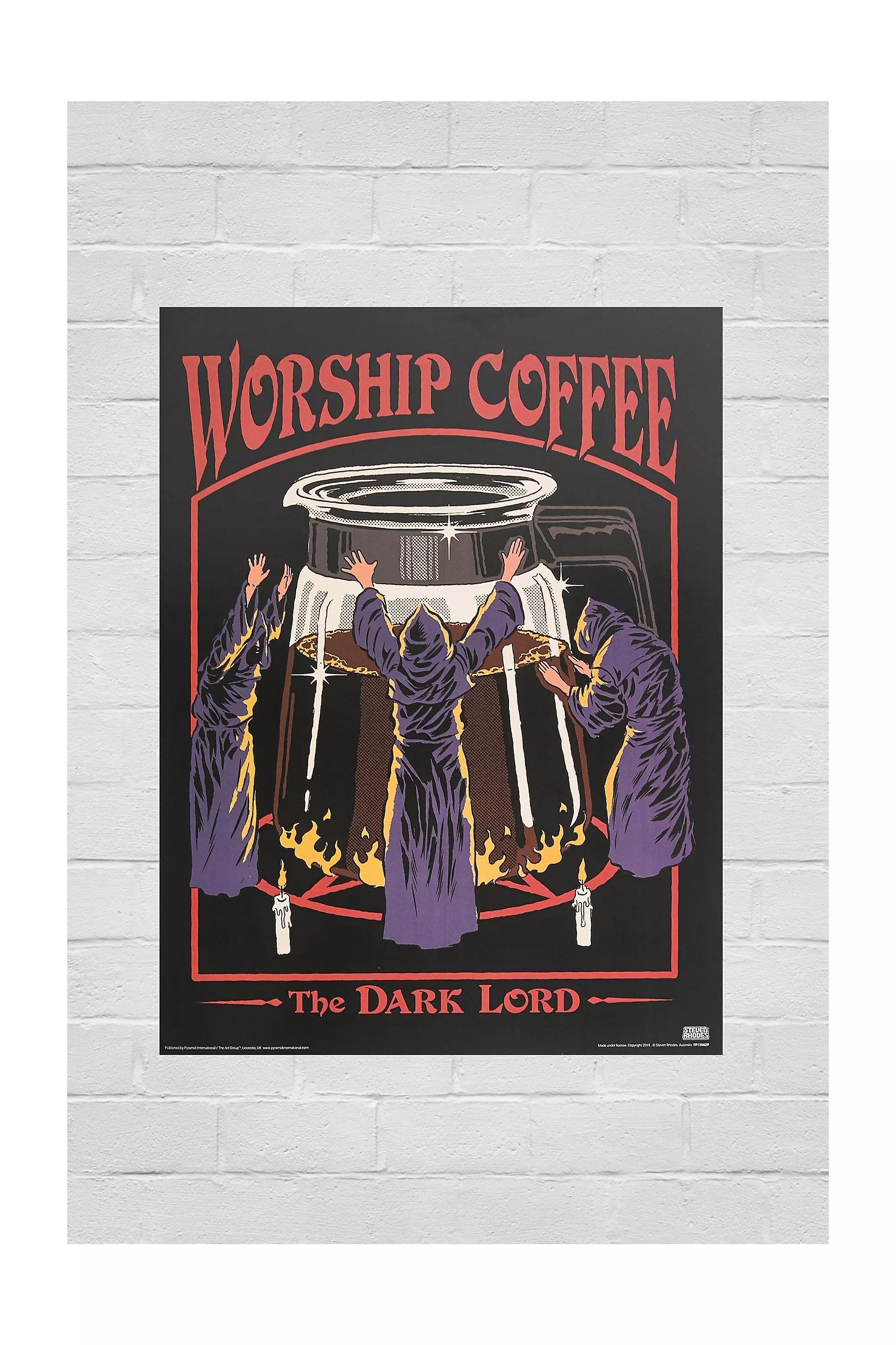 Steven Rhodes Coffee 30x40 Wall Art Print, , large image number 0
