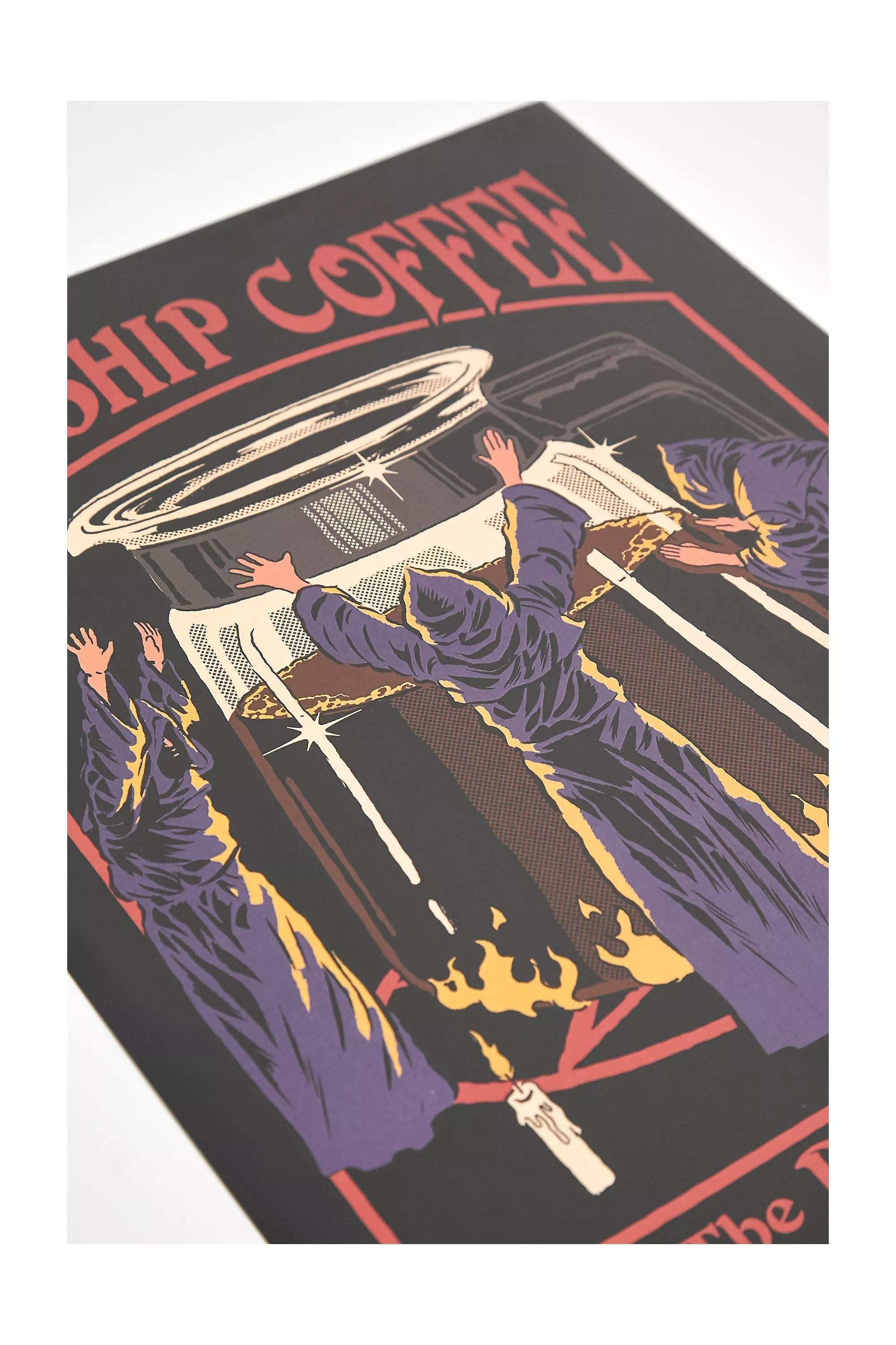 Steven Rhodes Coffee 30x40 Wall Art Print, , large image number 1