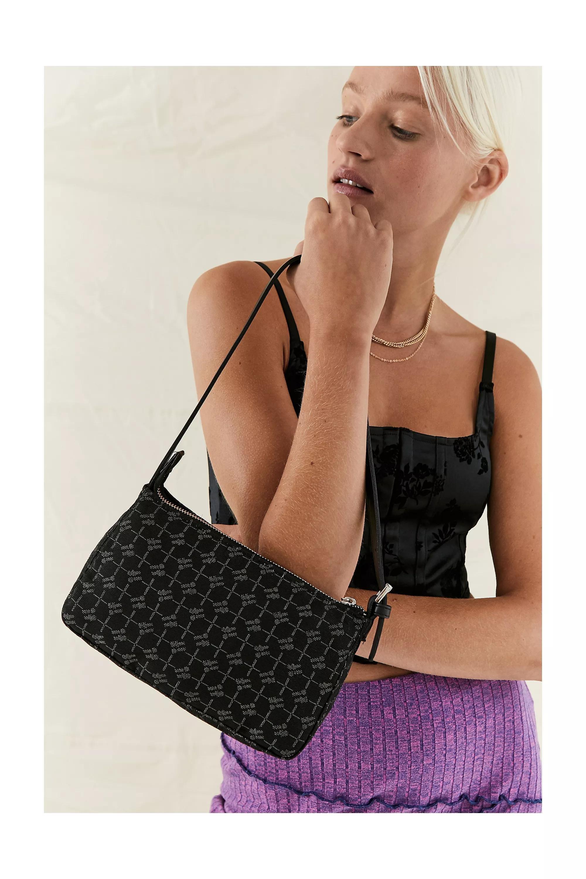 Black iets frans... Monogram Shoulder Bag, Women, , large image number 0