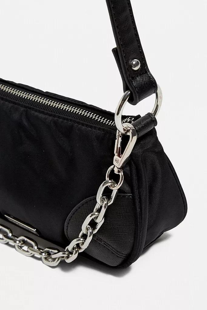 Black UO Hannah Chain Shoulder Bag, Women, , large image number 3