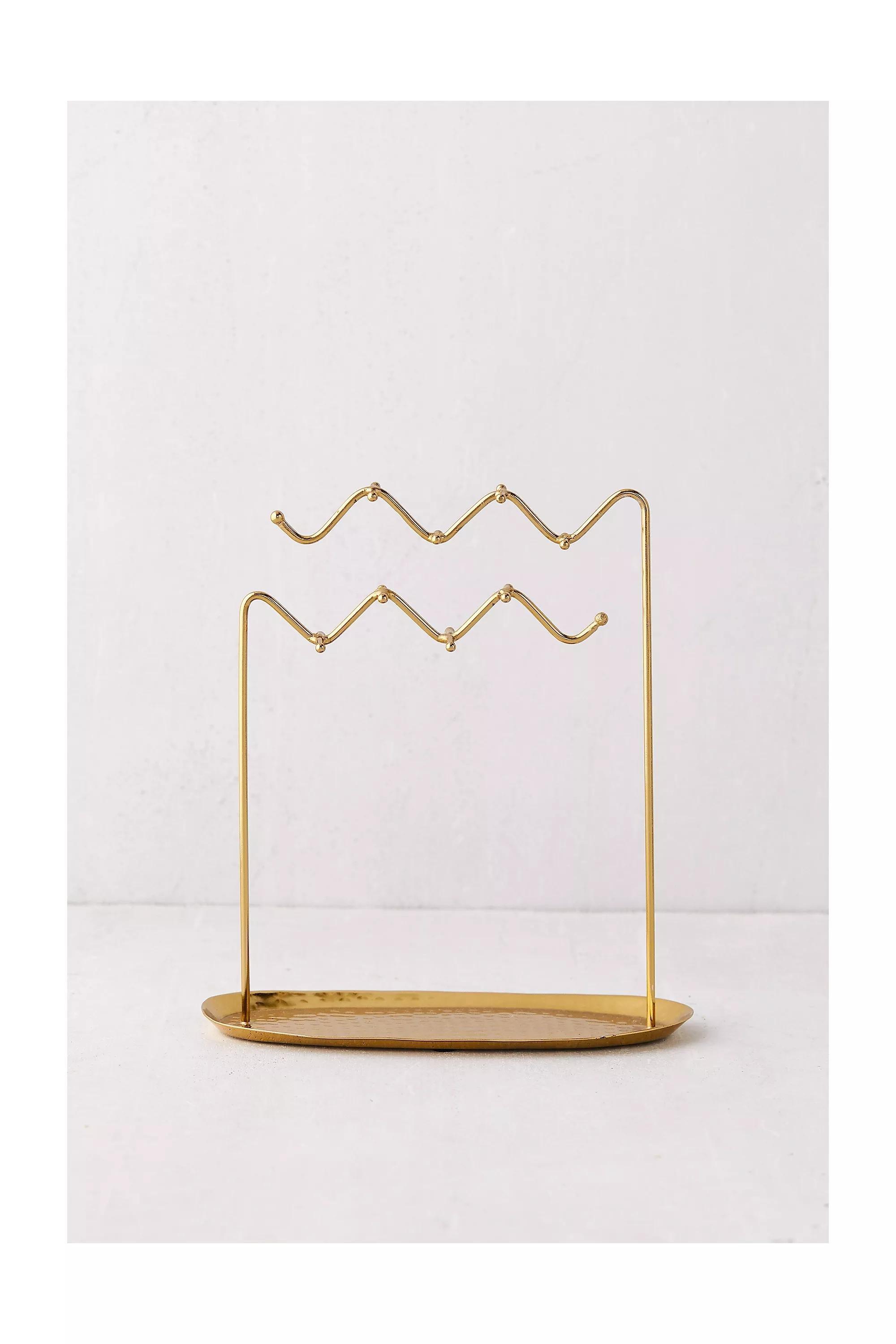 Gold Alula Jewellery Stand Holder, GOLD, large image number 2