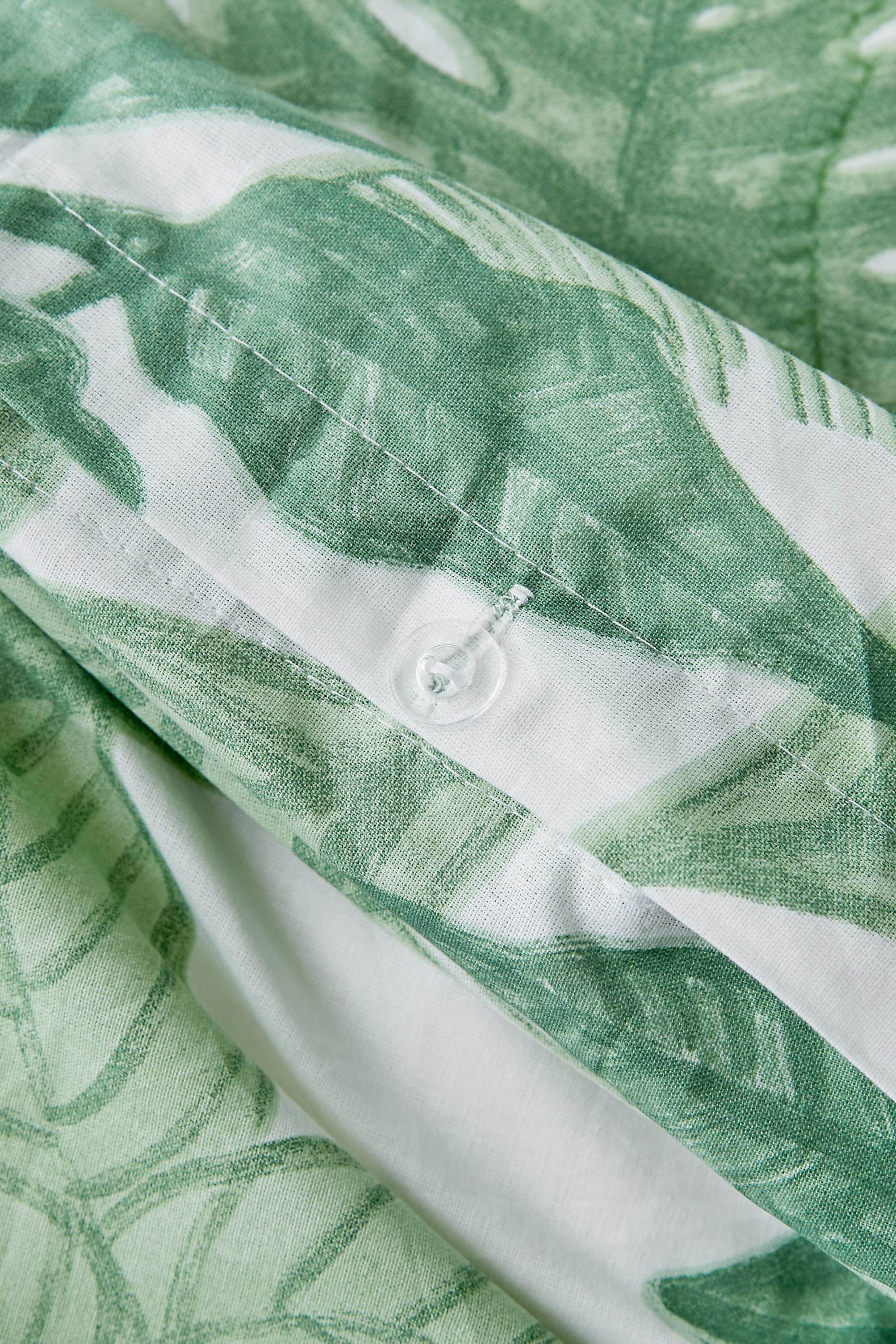 Green Raine Duvet Set With Reusable Fabric Bag, , large image number 4