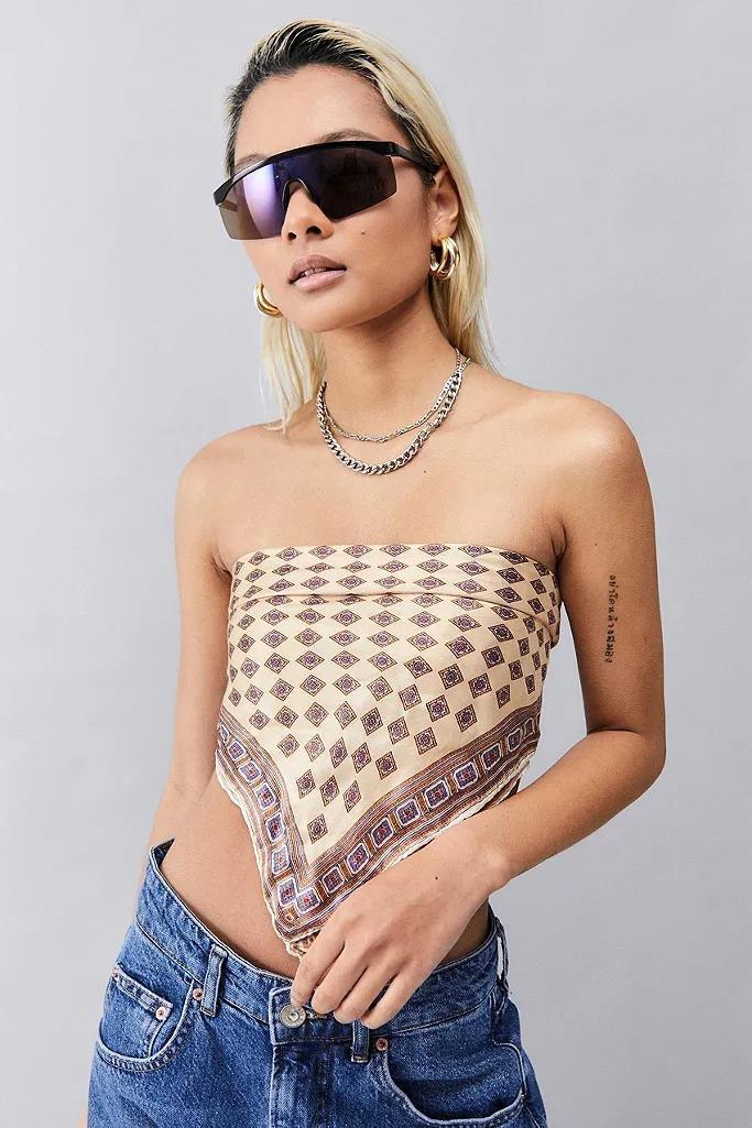 Purple UO Visor Frame Sunglasses, Women, , large image number 0