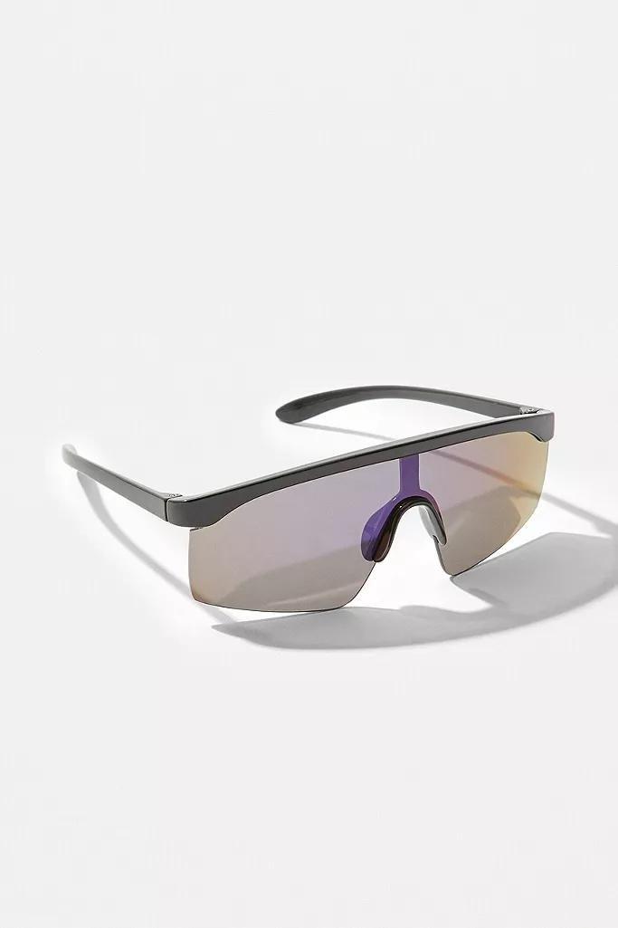 Purple UO Visor Frame Sunglasses, Women, , large image number 2