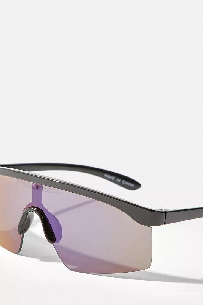 Purple UO Visor Frame Sunglasses, Women, , large image number 3