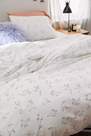 Urban Outfitters - White Yoga Sloth Duvet Cover Set With Drawstring Bag